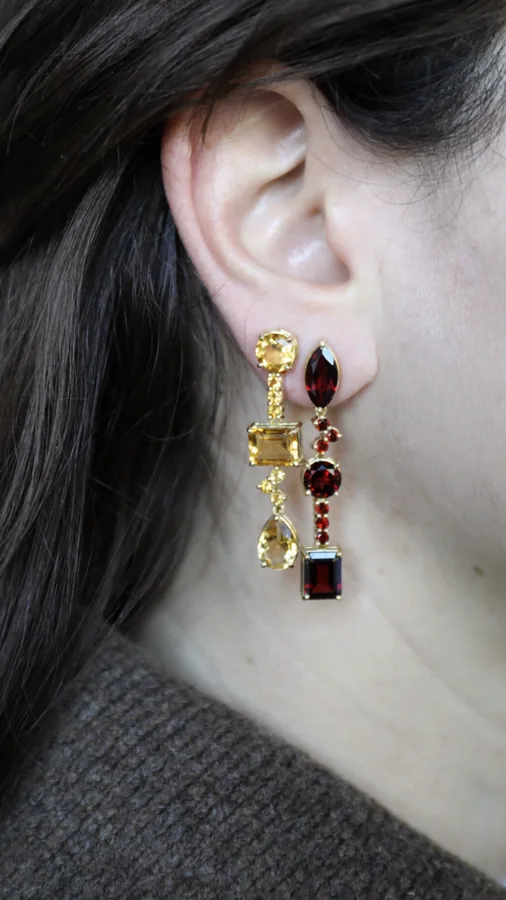 Earring No. 58, LM Gems