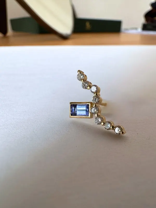 Earring No. 15, LM Gems