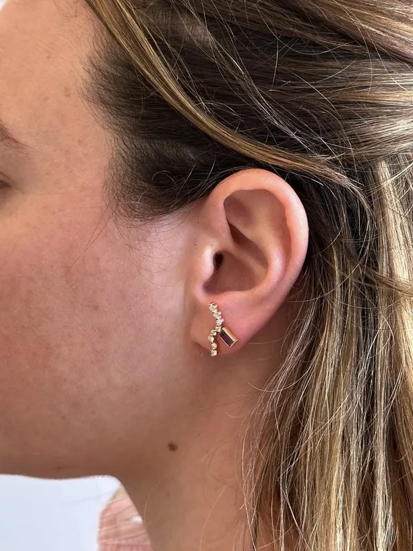 Earring No. 16, LM Gems