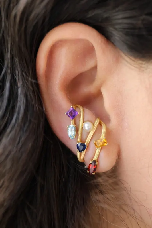 Earring No. 25, LM Gems