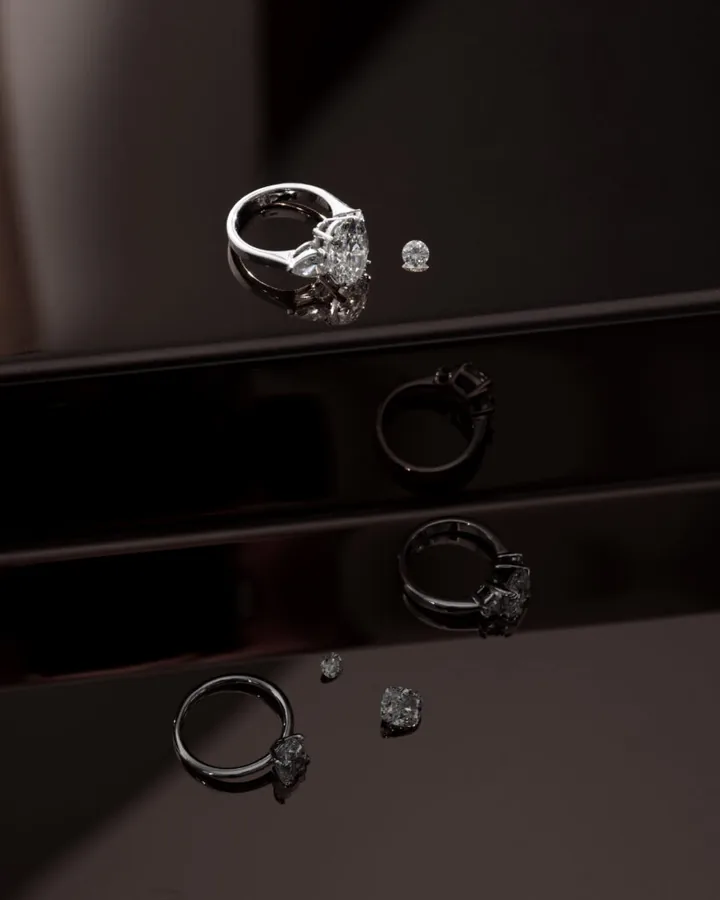 Engagement Ring No. 28, LM Gems