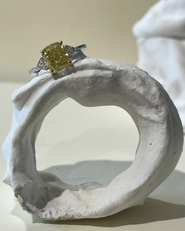 Engagement Ring No. 30, LM Gems