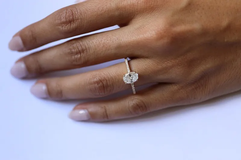 Engagement Ring No. 08, LM Gems