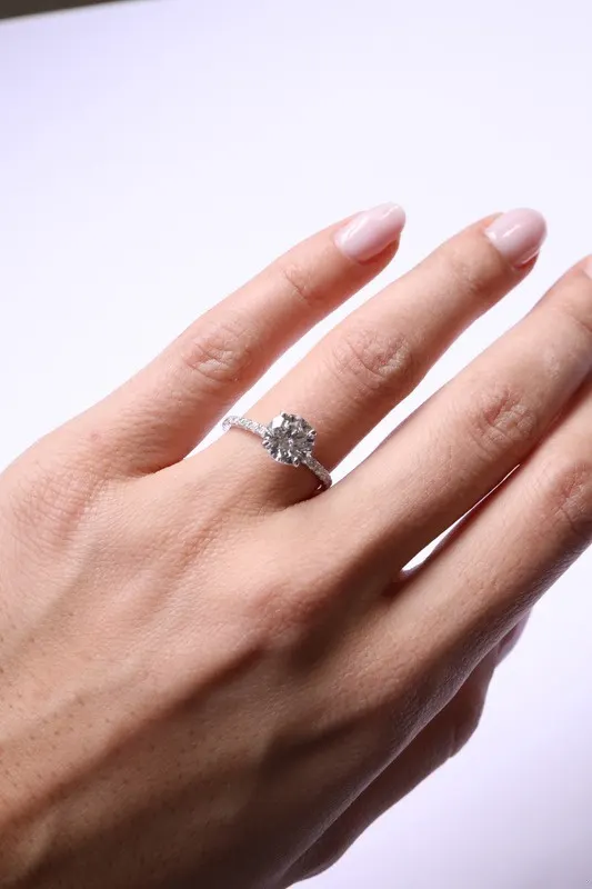 Engagement Ring No. 12, LM Gems