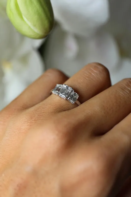 Engagement Ring No. 19, LM Gems