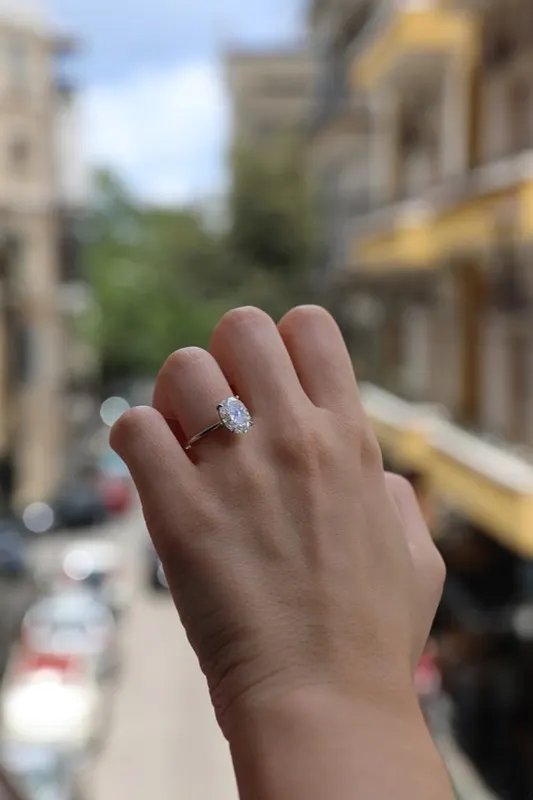 Engagement Ring No. 24, LM Gems