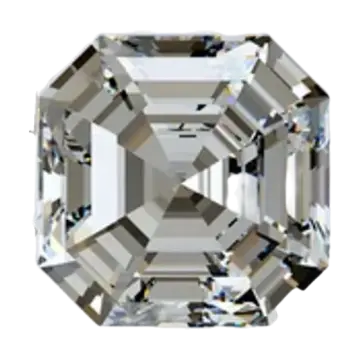 Asscher cut diamond