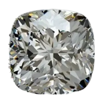 Cushion cut diamond
