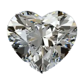 Heart cut diamond