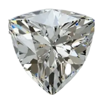 Trilliant cut diamond