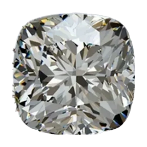 Cushion cut diamond